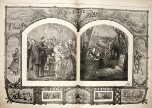 Thomas Nast New Years 1864