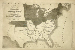 Confederate States Map