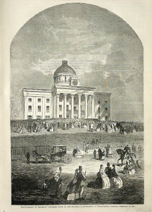 Jefferson Davis Inauguration