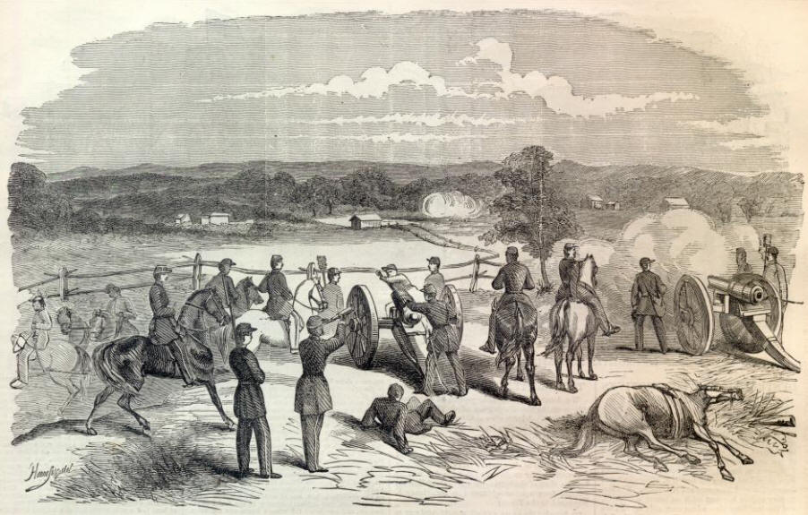 The Start of the Battle of Bull Run