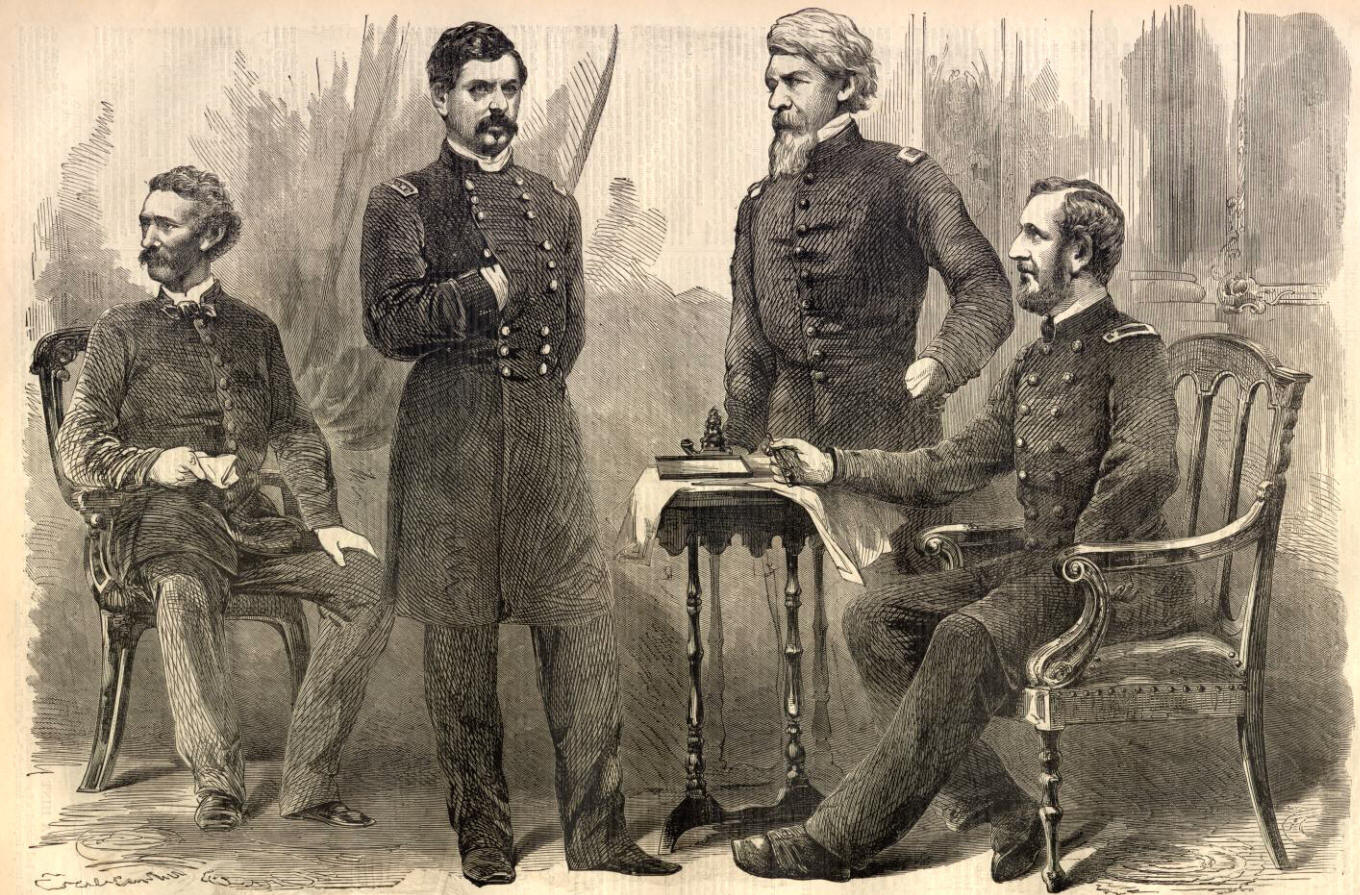 George McClellan and Staff