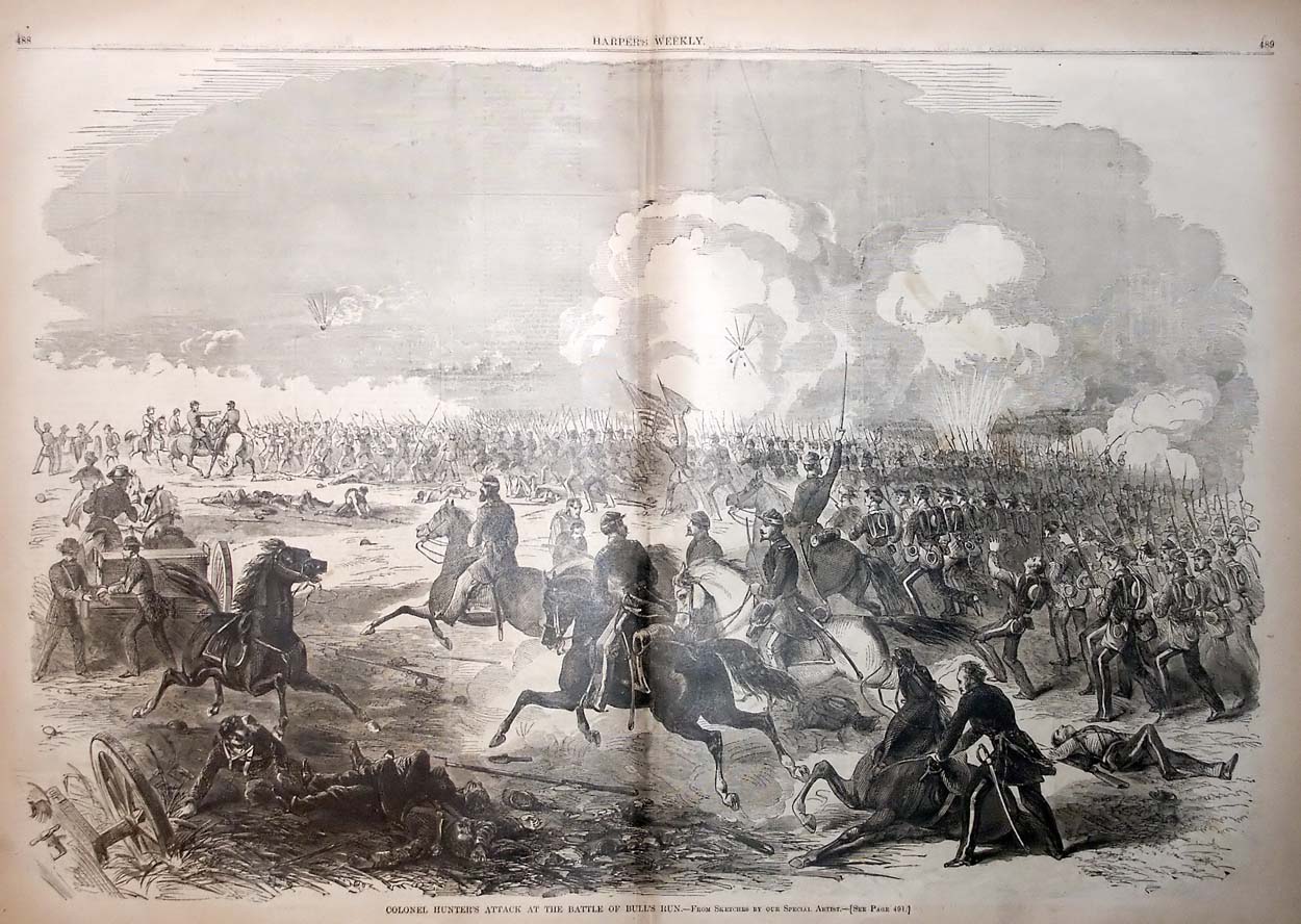 Hunter's Charge at Bull Run