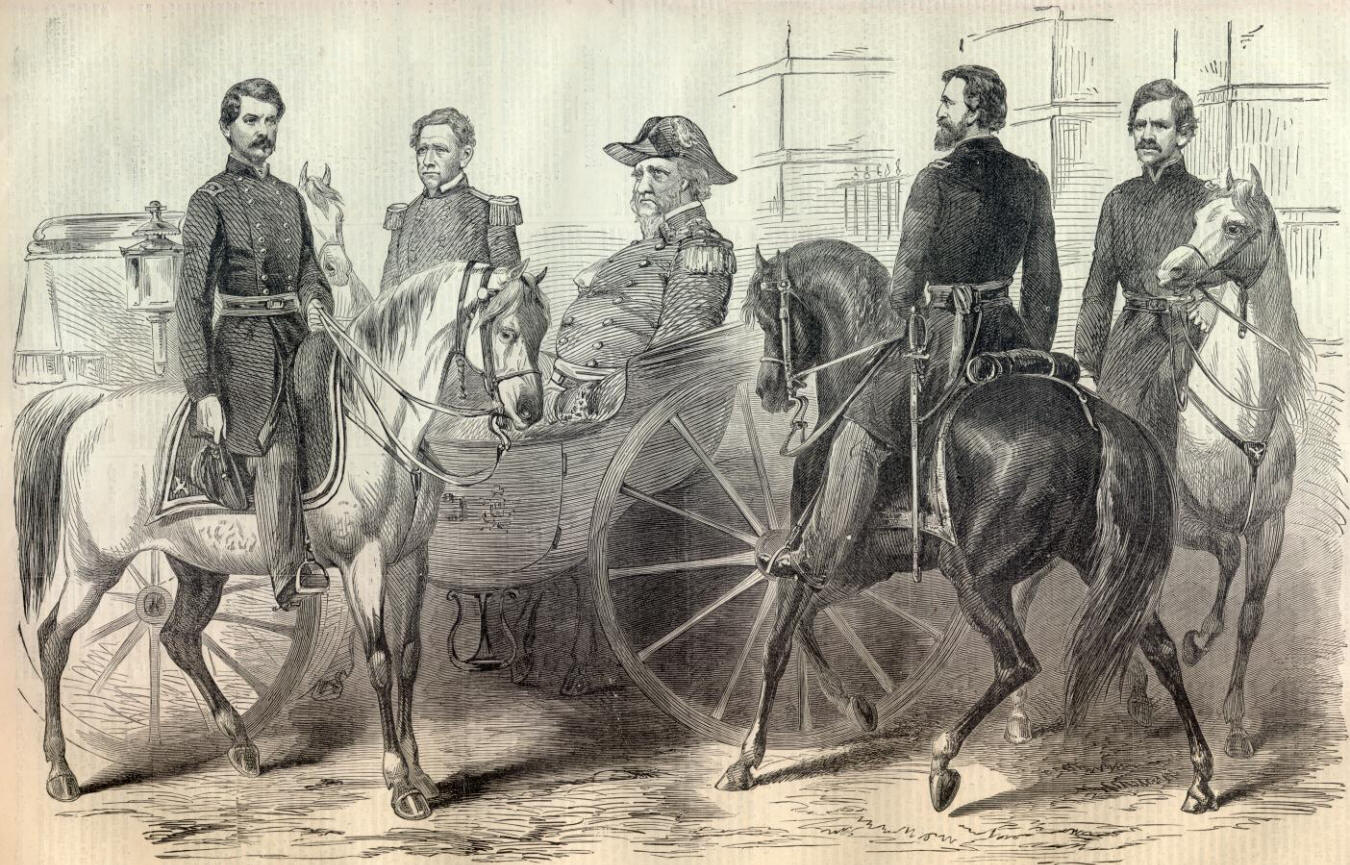 General Scott and the Union Generals