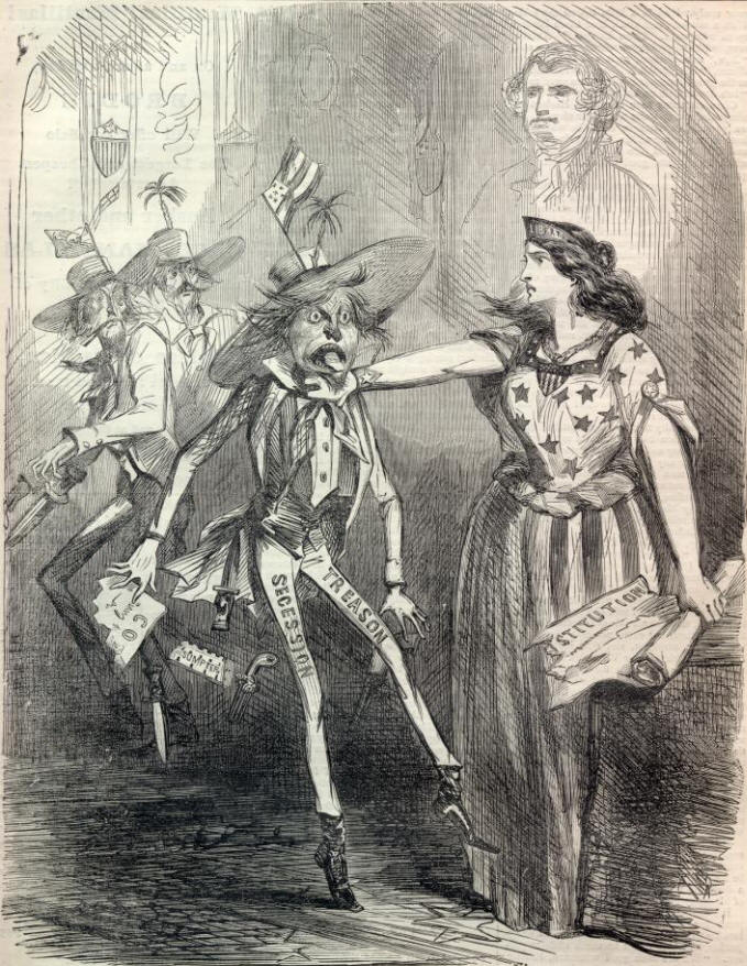 Jefferson Davis Cartoon