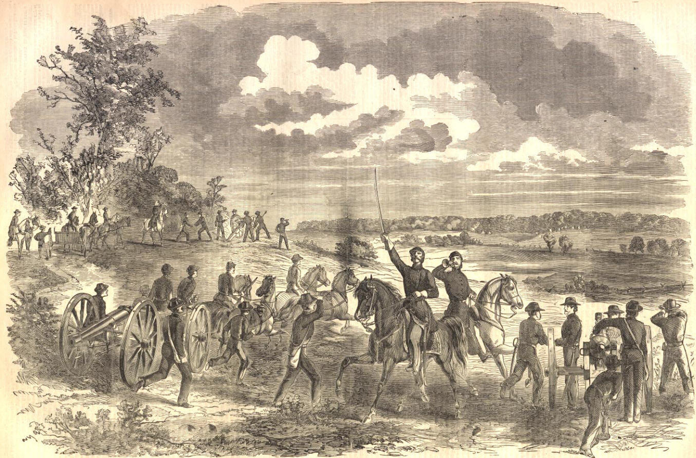 Army of the Potomac using Cannon