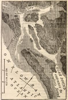 Beaufort Harbor Map