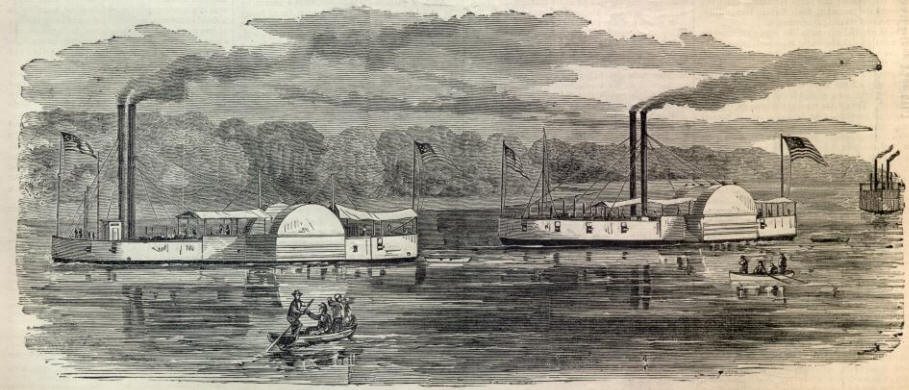 Conestoga and Lexington Gun boats