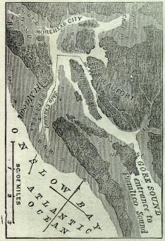 Beaufort harbor Map