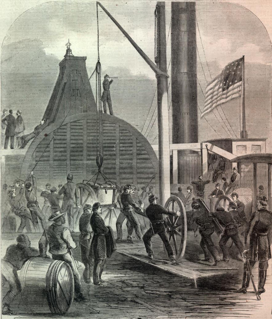 Civil War Artillery at Alexandria Virginia