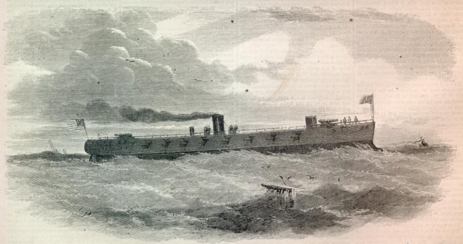 Civil War Iron Clad War Ship