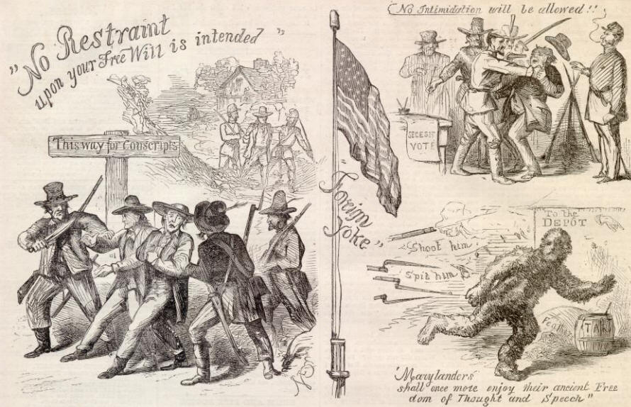 Maryland Invasion Cartoon