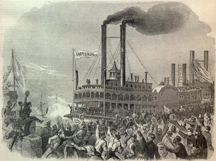Opening of the Mississippi River
