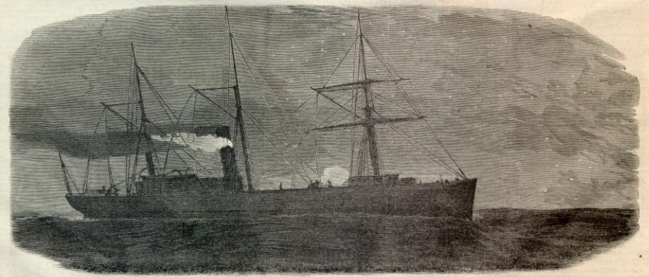 The Captured Steamer "Chesapeake" in the Civil War