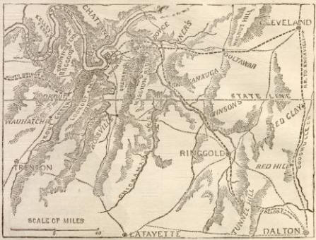 Chattanooga Battle Map