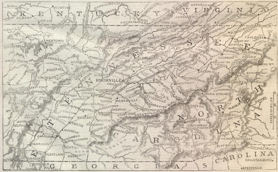 Knoxville Map