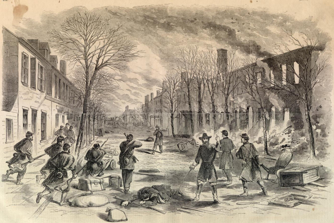 Fighting in Fredericksburg