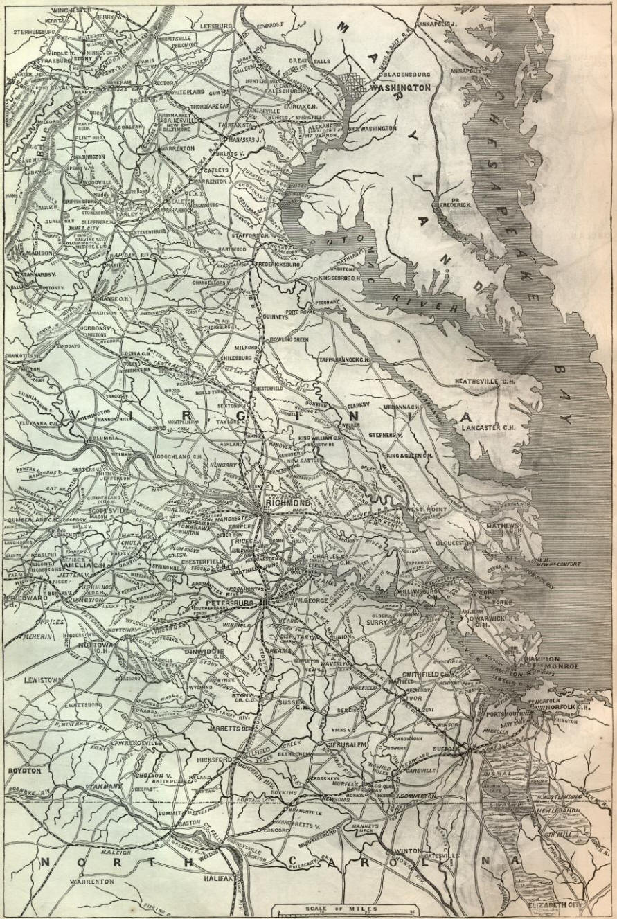Chancellorsville Battle Map