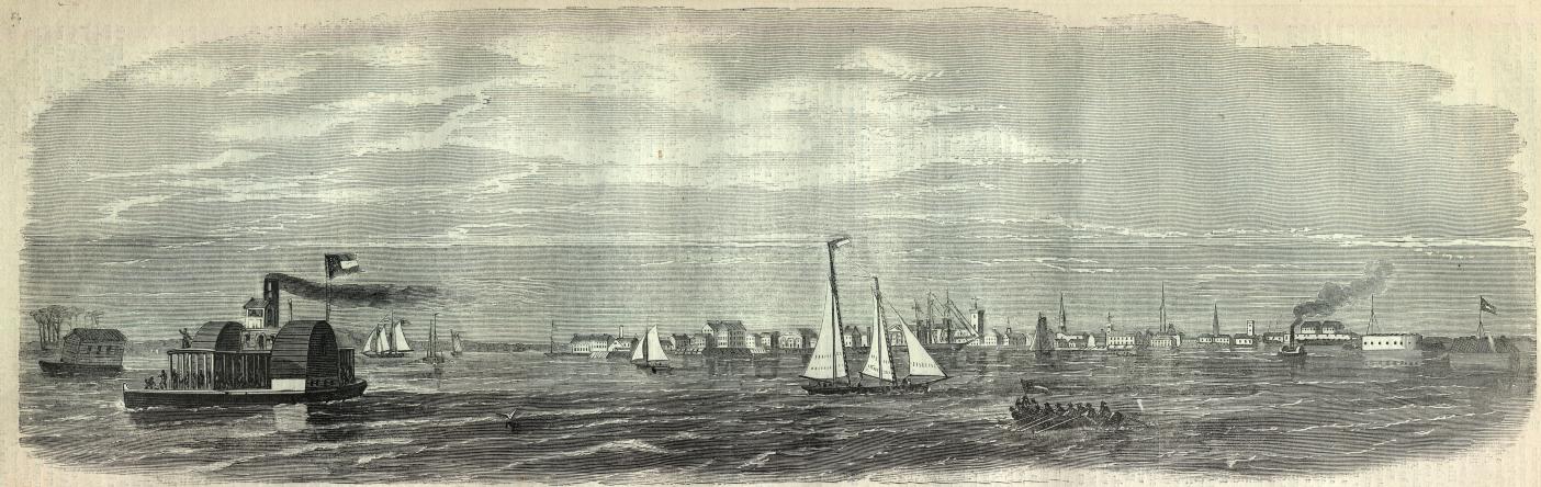 Charleston, From Fort Johnston