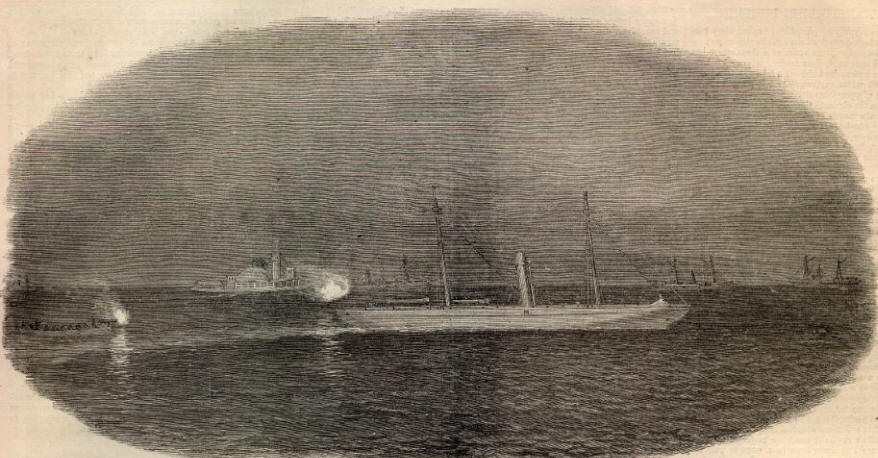 Capture of Blockade Runner