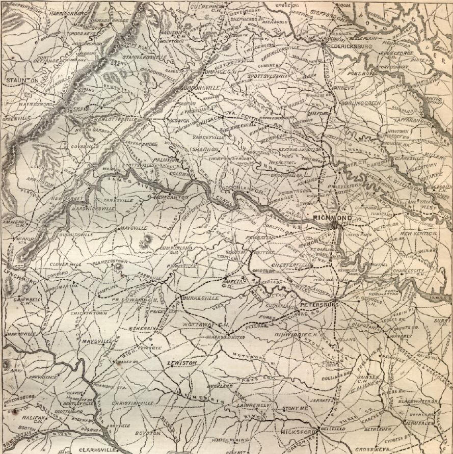 Grant Virginia Map