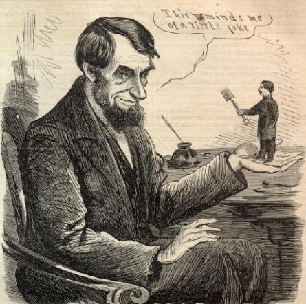 President Lincoln Cartoon