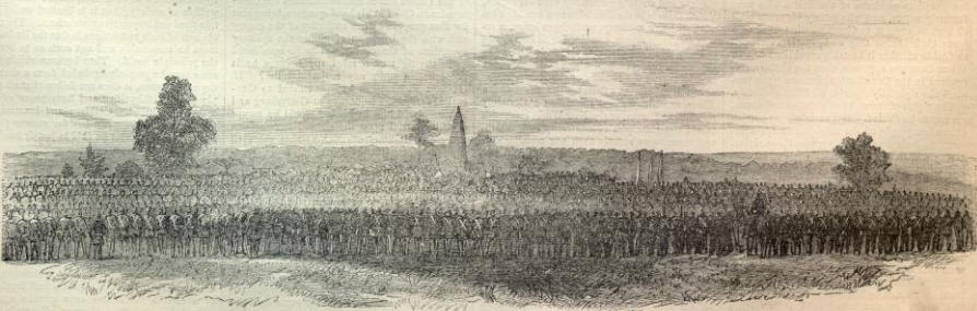 Dedication of Bull Run Battlefield Monument