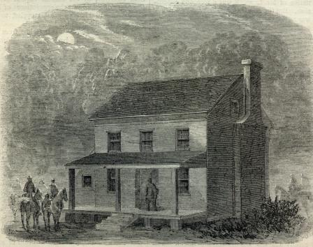 Garrett's House Where John Wilkes Booth Died
