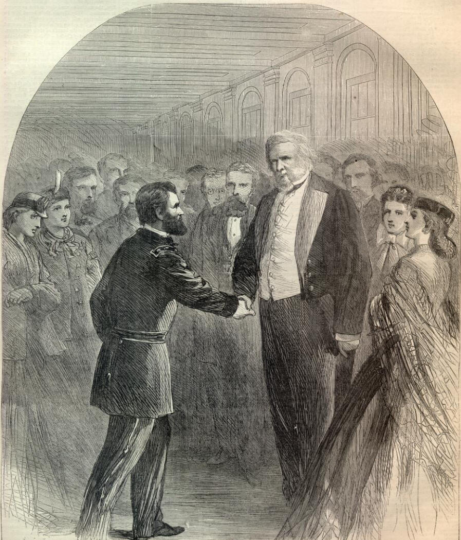 General Scott with General Grant