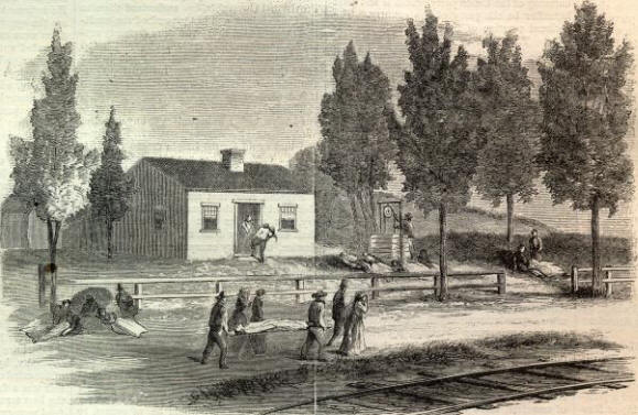 Crash of Train Locomotive