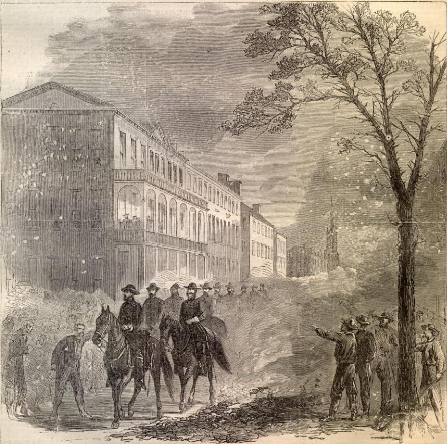 General Sherman Enters Columbia South Carolina