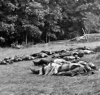 Dead Confederate Soldier at Gettysburg