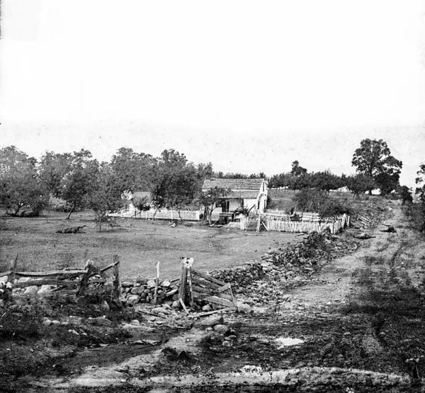 General Meade's Headquarters at Gettysburg