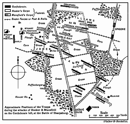  Battle of Sharpsburg Map