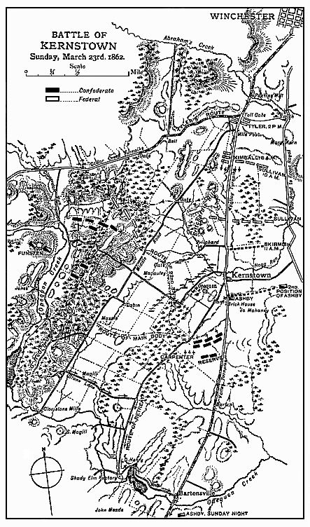  Battle of Kernstown, Sunday, March 23rd, 1862.