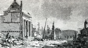 Richmond in Ruins during Civil War