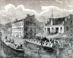 Governor Smith Evacuating Richmond During Civil War