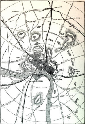 Richmond Civil War Battle Map