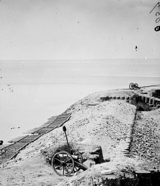 Fort Sumter View of Morris Island