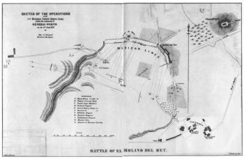 Map El Molino Del Rey