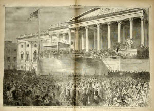 Abraham Lincoln Inauguration Picture