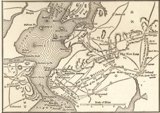 Long Island Battle Map