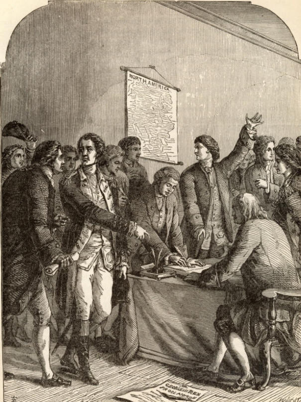 Signing Declaration of Independence
