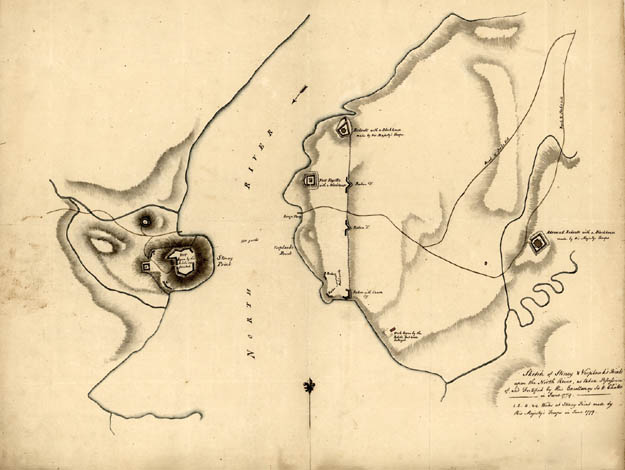 Fort Stony Point Battle Map