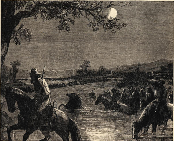 Confederates Crossing the Potomas