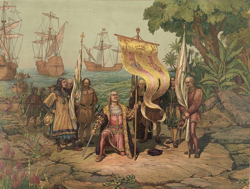 Columbus Landing in the New World