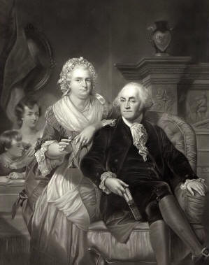 George and Martha Washington