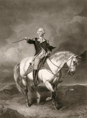 George Washington on Horseback