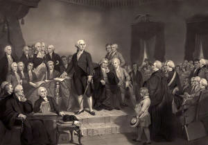 Inauguration of George Washington