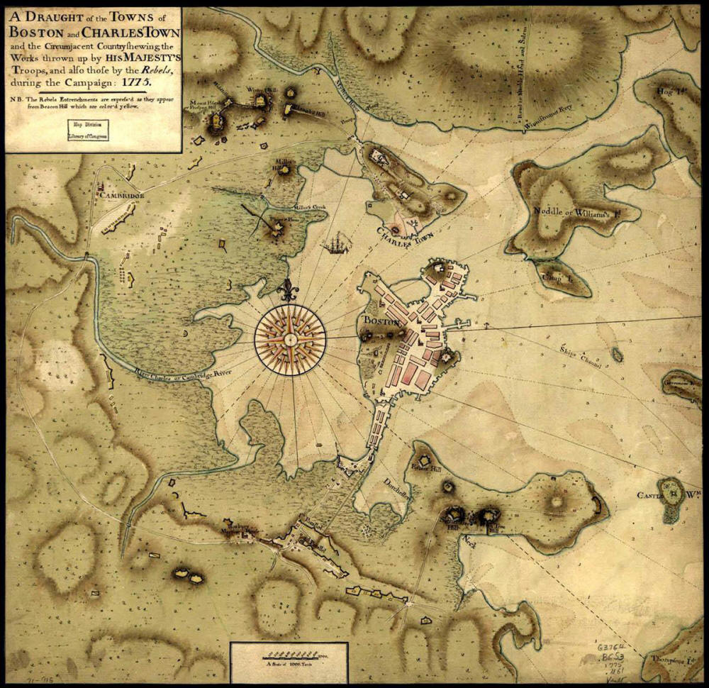 Boston Harbor Map