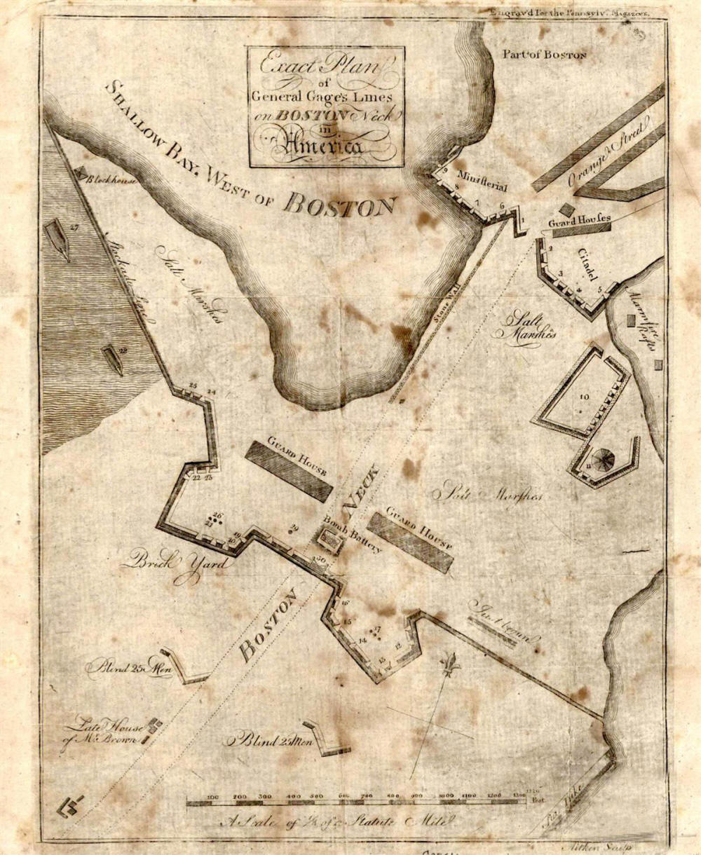Boston Neck Map